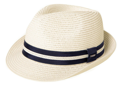 Comhats Verano Fedora Sombreros De Paja Para Hombres Playa S