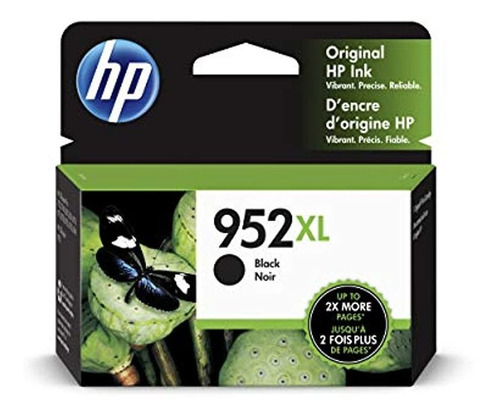 Cartucho  Tinta Negra Original De Alto Rendimiento Hp 952xl