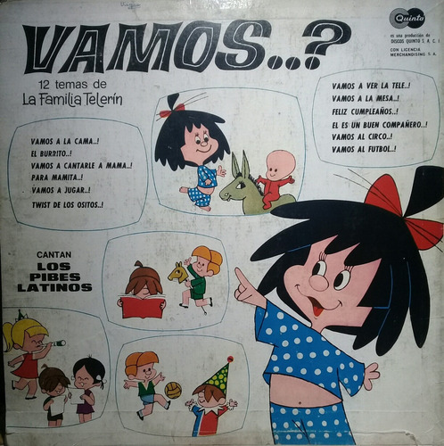 Lp Los Pibes Latinos (la Familia Telerin) (Usado)