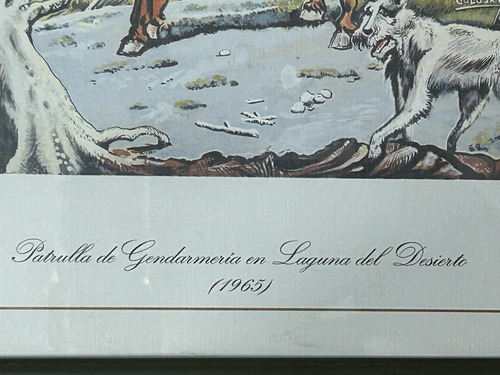 Cuadro Militar Patrulla Laguna Desierto De Casimiro Coloski