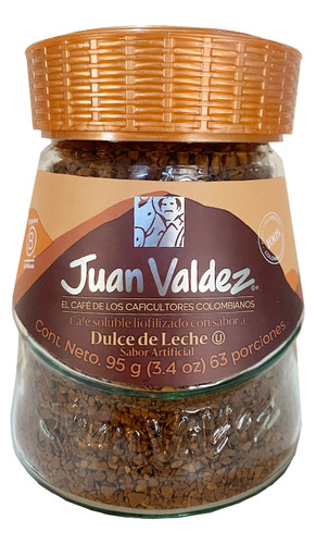 Cafe Juan Valdez 95g. Sabor Dulce De Leche Importado