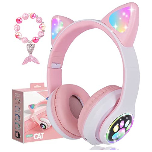 Auriculares Inalámbricos Niños, Auriculares   Luces L...