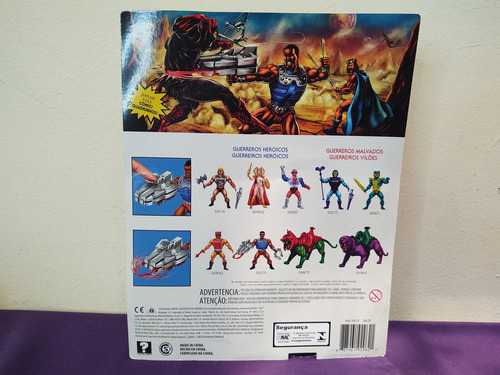 Clamp Champ He Man Motu Origins Mattel Retro Original A Msi (Usado)