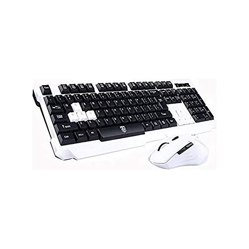 Teclado Inalámbrico Para Juegos - Unifire V60 (blanco)