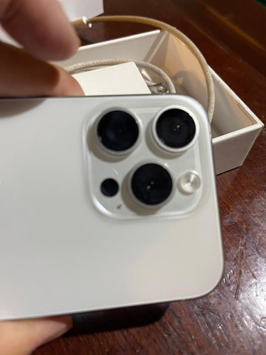 Apple Iphone 15 Pro 128gb Dual Sim - Titanio Blanco Blanco (Usado)