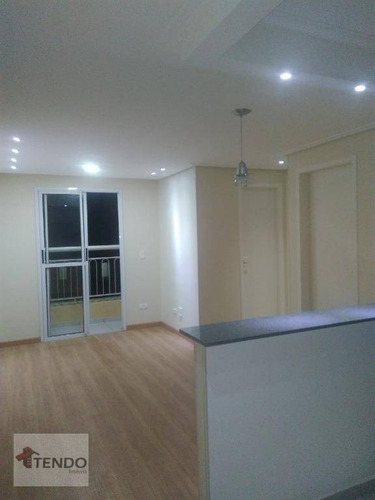 Imagem 4 de 18 de Imob01 - Apartamento 46 M² - Venda - 2 Dormitórios - Vila Gonçalves - São Bernardo Do Campo/sp - Ap2233