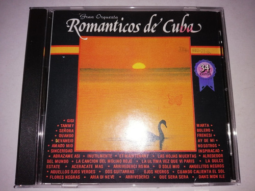 Orquesta Romanticos De Cuba 34 Exitos Cd Nac Ed 1989 Mdisk