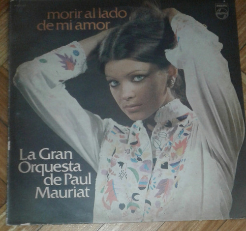 Vinilo Paul Mauriat Morir Al Lado De Mi Amor 1977