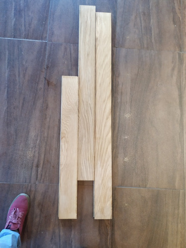 Imagen 3 de 8 de Piso Entablonado De Roble Americano 19 Mm X 10cmx Lv Select