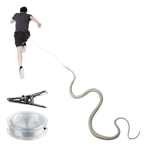 Broma De Serpiente Con Clip De Cuerda Broma De Serpiente Diy