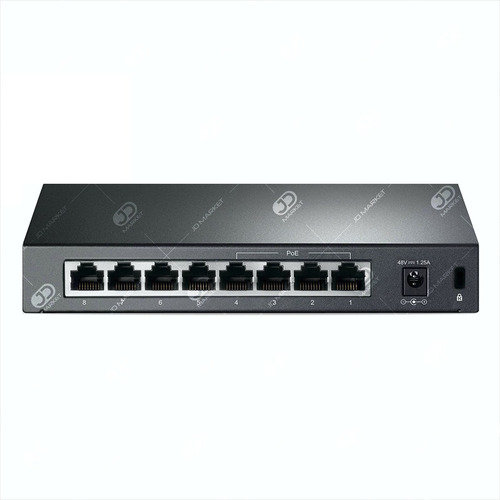 Imagen 4 de 7 de Switch Escritorio 8 Puertos 10/100 Poe, Tp-link Tl-sf1008p