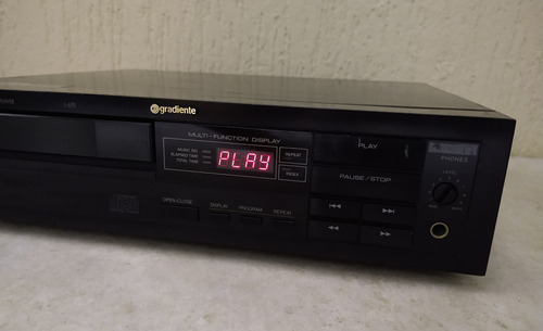 Cd Player Gradiente L-675 Stereo Digital Reliquia Retrô 