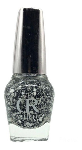 Bri41 - Esmalte Cr - Destellos - Negro/blanco - No.41