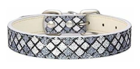 Collar De Perros Rhinestone Ohome Pu Piel De Cuero Hqjdi