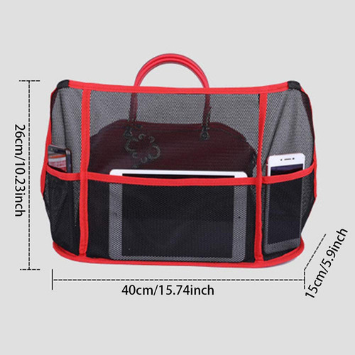 Soporte Y Organizador De Bolsos Con Bolsillo En Forma De Red