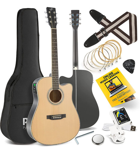 Kit Guitarra Y Amplificador Pyle-pro Peag99