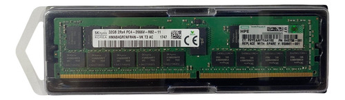 Memória Servidor 32gb 2rx4 Pc4-21300 Ddr4-2666 Rdimm @