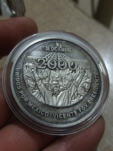 Medalla De Plata Presidente Vicente Fox 