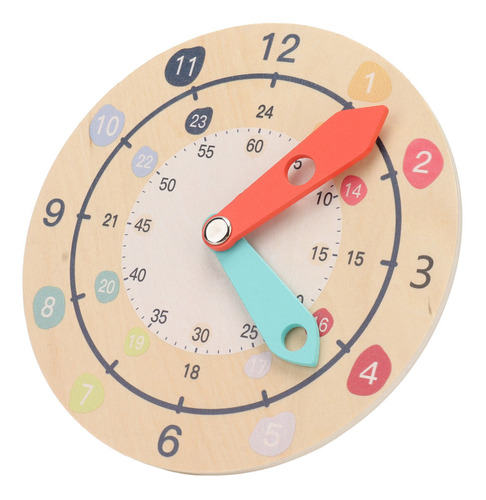 Reloj Didáctico Para Niños, 3 Capas, Interesante Y Educativo