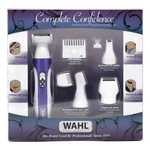 Kit Depiladora De Mujer Wahl Complete Confidence 5604-308