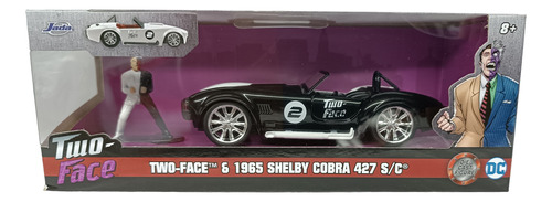 Shelby Cobra 427, Two-face, Escala 1/32, Metal-diecast, 13cm