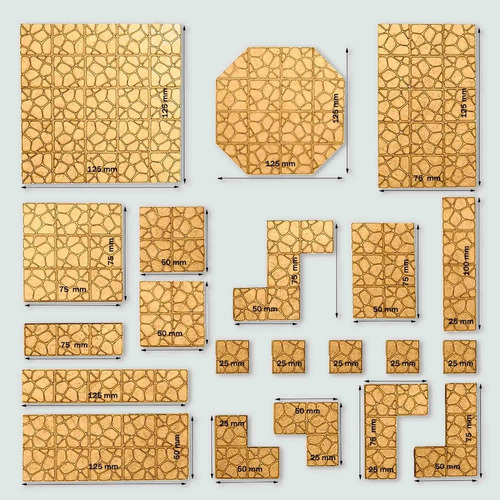Kit Grid Modular Para Rpg