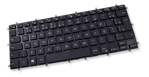 Teclado Para Notebook Dell Inspiron I14-7472-m30s Abnt2