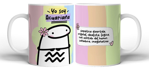 Kit Imprimible 12 Plantillas Sublimación Taza Zodiaco Flork