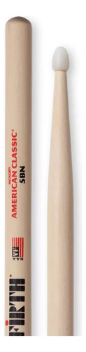 Palillo American Classic Punta Nylon 5bn Color Marrón Claro