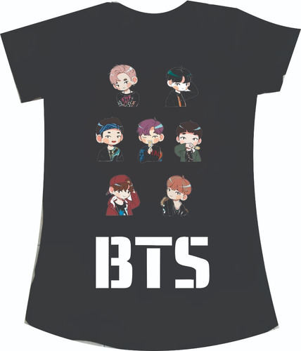 Camisetas Grupo Bts By Corea 3