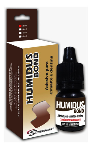 Adesivo Humidus Bond  Superdont Tamanho:2ml