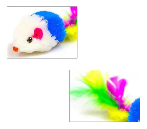 Brinquedo Interativo Realista Para Gato E Rato, 5 Peças,