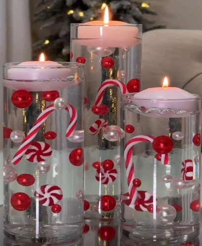 Imagen 6 de 8 de 3000 Perlas De Hidrogel Transparentes Velas Flotantes