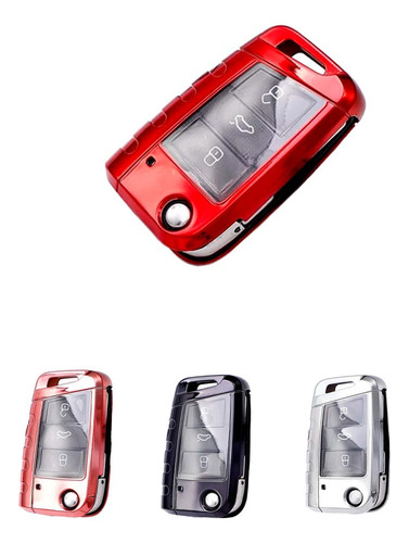 - Funda Llave Navaja Volkswagen Seat Tpu Cascara Protectora
