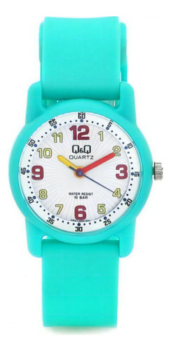 Reloj infantil Pointer, impermeable, verde agua