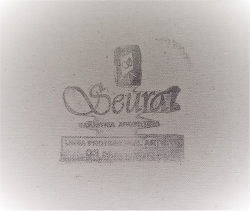 Bastidor Profesional Seurat 20x20cm Acrilico Oleo Acuarela