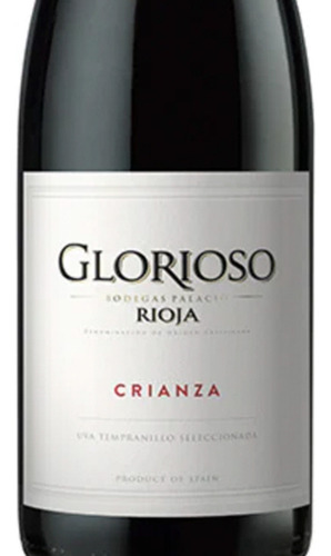 Pack De 4 Vino Tinto Glorioso Crianza 750 Ml