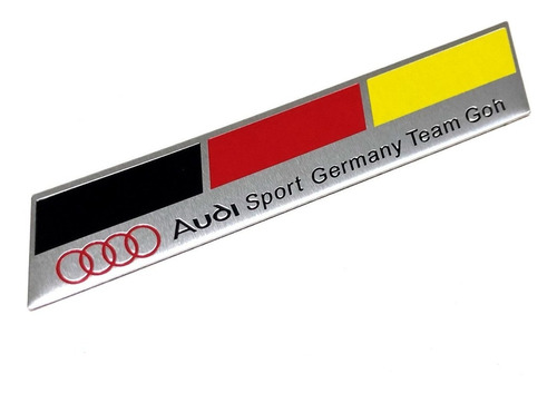 Emblema Bandeira Alemanha Audi Sline A1 A3 A4 A5 Q3 Q5 S3 S4