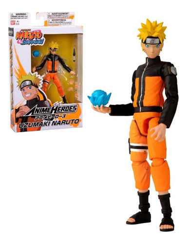 Figura 17 Cms Legendaria Anime Heroes Naruto De Bandai - Uzu