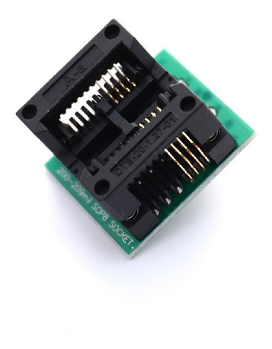 Imagen 3 de 6 de Adaptador Soic8 A Dip8 200mil Ch341a Memorias Eeprom Bios