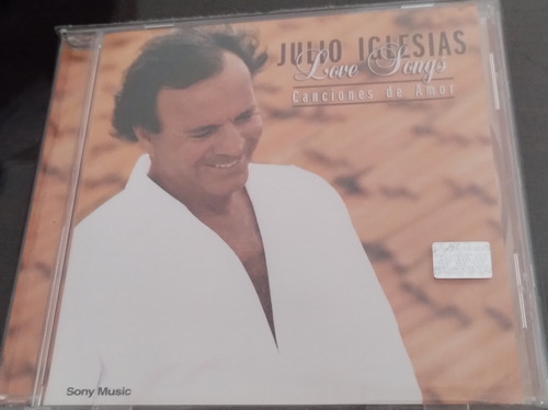 Julio Iglesias Cd Love Songs Canciones De Amor Nuevo