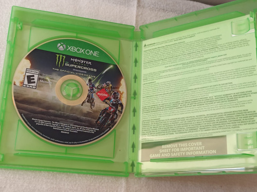 Monster Energy Supercross Xbox One Original Físico (Usado)