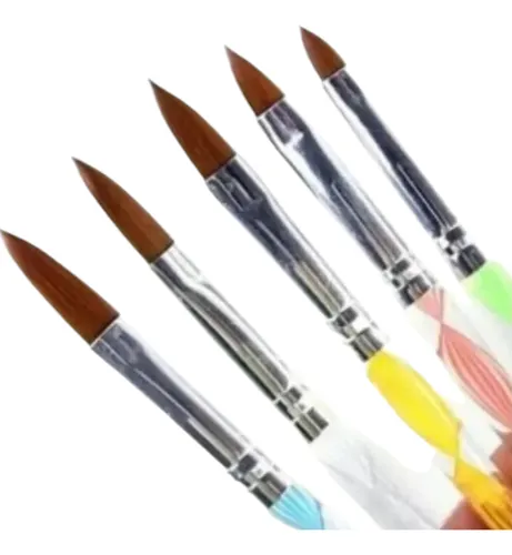 comprar Pinceles Para Uñas De Acrílico Set X 5 Unidades