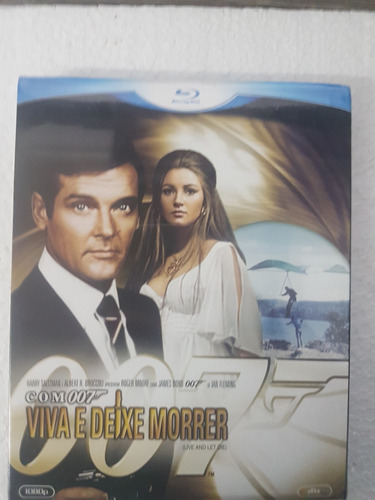 Blu Ray Com 007 Viva E Deixe Morrer - C/luva, Dub/leg, Lacra