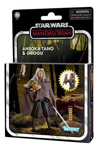 Figura Ahsoka Tano & Grogu Star Wars The Mandalorian Vintage