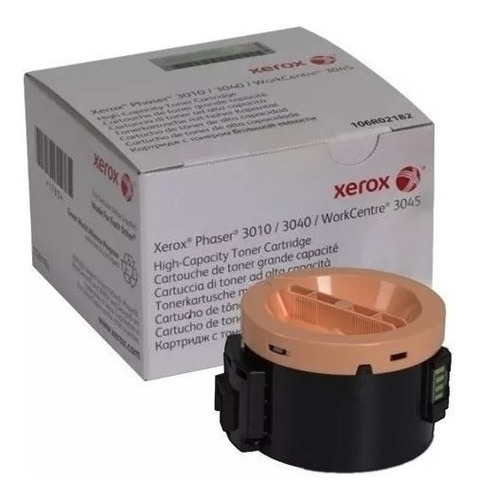 Imagen 1 de 1 de Tóner Xerox 106r02180 Negro Workcentre 3045, Phaser3010/3040