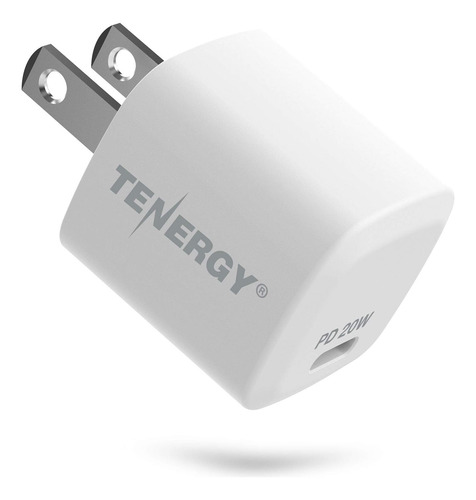 Tenergy Cargador Usb-c Pd 20 W Carga Rapida Para iPhone 12 4