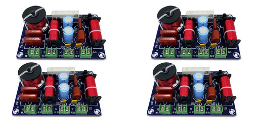 Divisor De Frecuencia Queenly-4 Piezas, 3 Vías, 250 W, 850/5