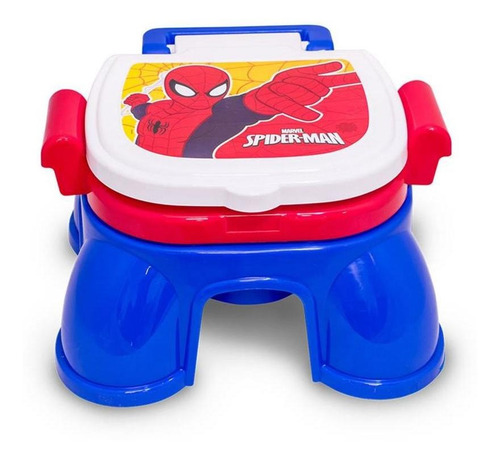 Pelela Infantil 3 En 1 Spiderman Reductor Con Potarollo