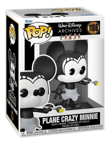 Funko Pop Disney Archives Plane Crazy Minnie 
